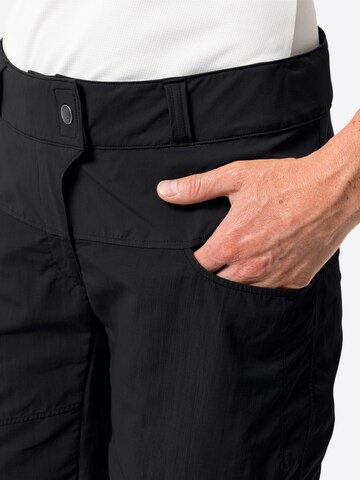 VAUDE Regular Outdoor trousers 'Qimsa' in Black