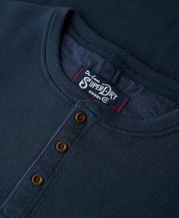 T-Shirt 'The Merchant Store – Grandad' Superdry en bleu