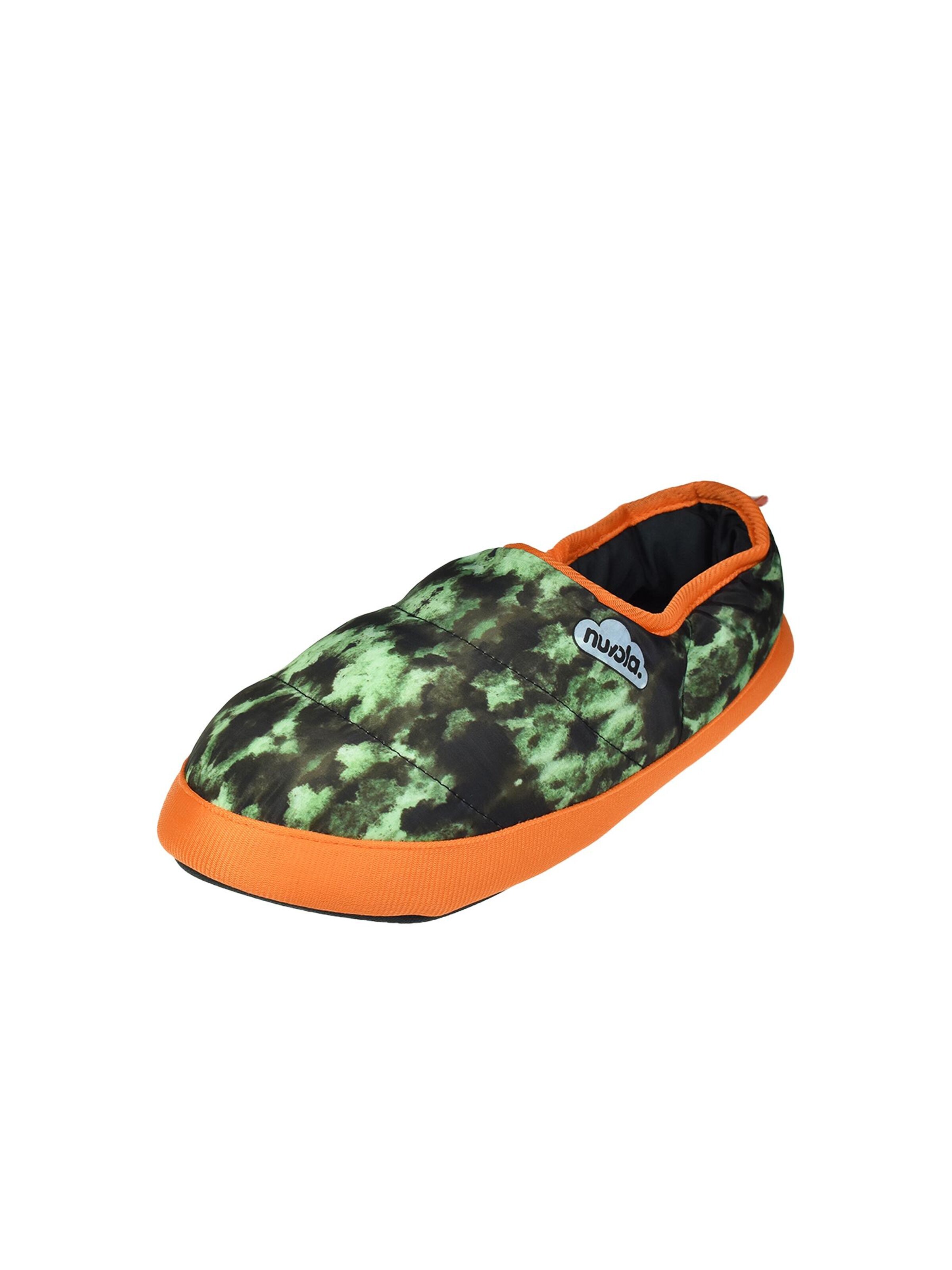 Nuvola. Slippers 'Nebbia' in Green