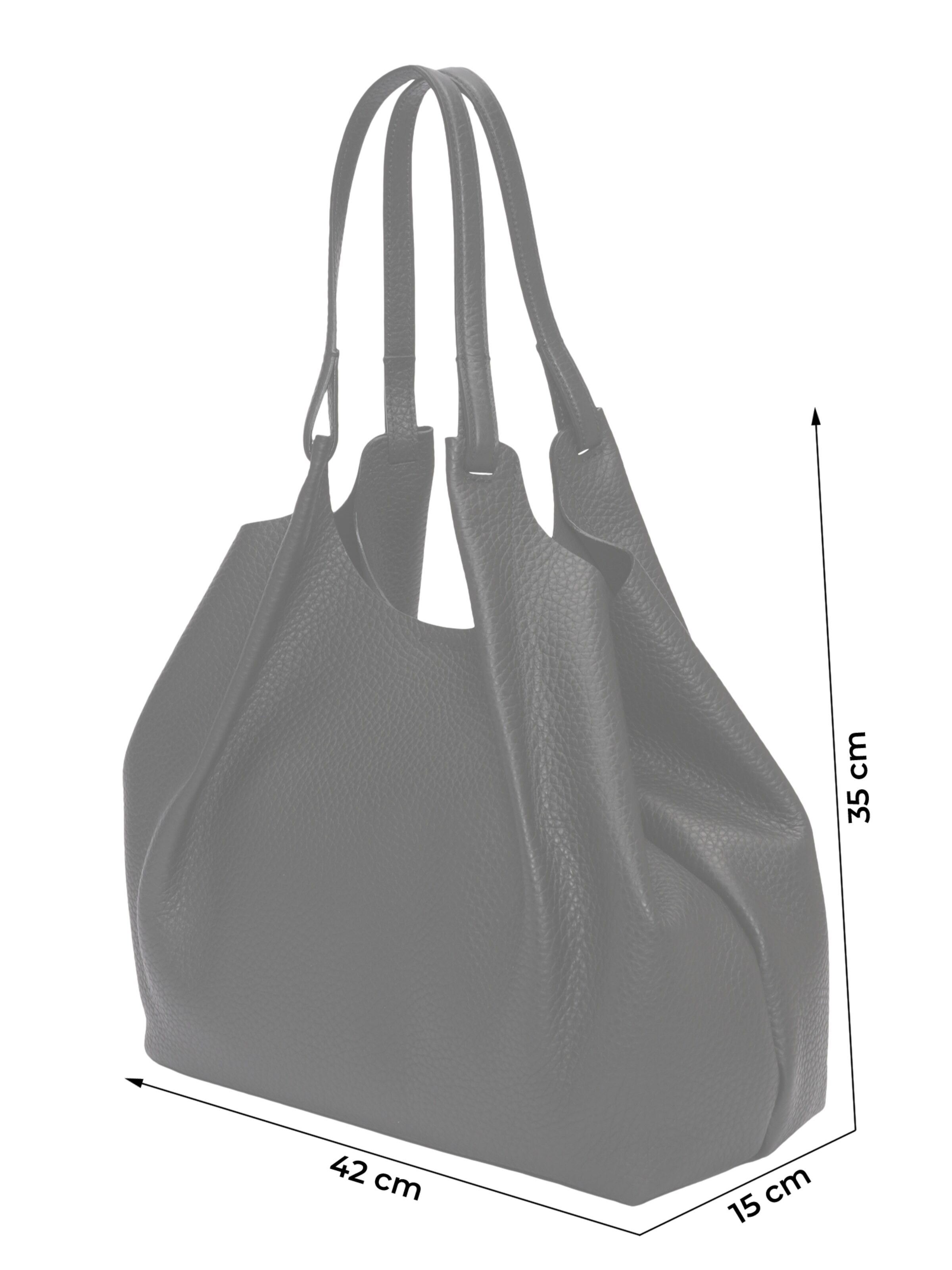 Gianni Chiarini Shopper 'DUA' in Black