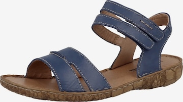 JOSEF SEIBEL Sandals 'Rosalie' in Blue: front