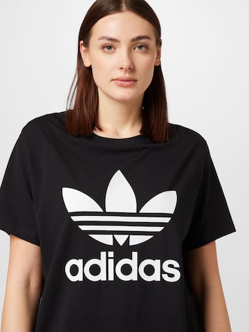 Tricou 'Adicolor Classics Trefoil ' de la ADIDAS ORIGINALS pe negru