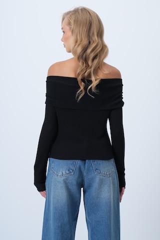 Trend Alaçatı Stili Shirt in Schwarz