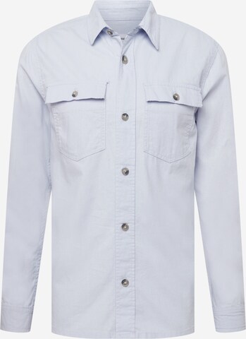 Lindbergh Regular fit Button Up Shirt in Blue: front