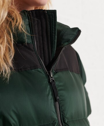 Superdry Wintermantel in Groen