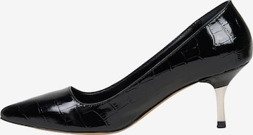 Desa Pumps 'Stilett' in Schwarz: Vorderseite