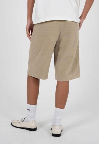 Prohibited Loose fit Pleat-front trousers 'Podium' in Beige
