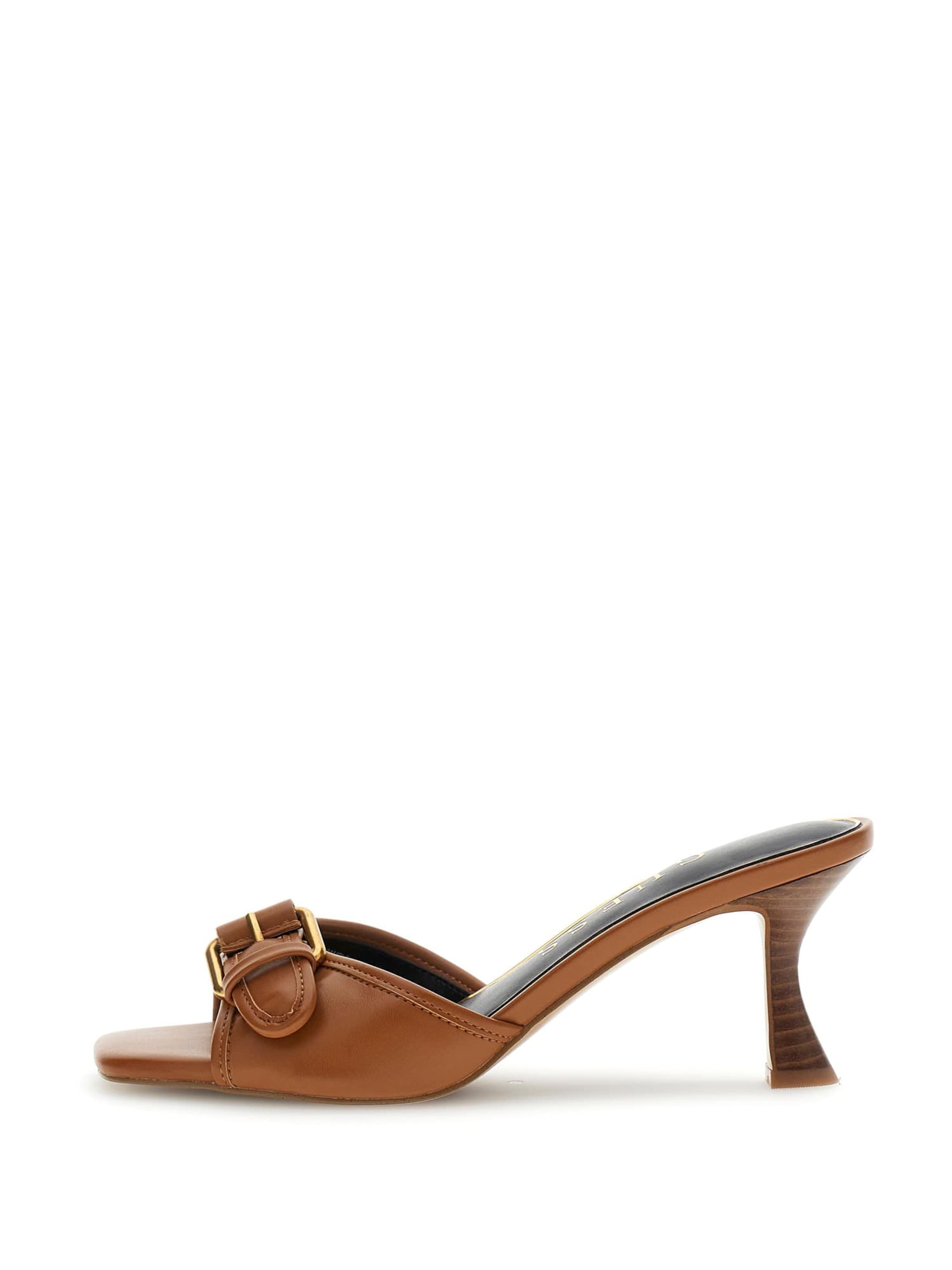 GUESS Sandale in Braun: Vorderseite