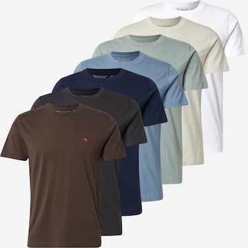 balta Abercrombie & Fitch Marškinėliai: priekis