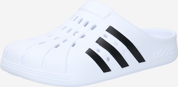 ADIDAS SPORTSWEAR Badeschuh 'Adilette' in Weiß: predná strana