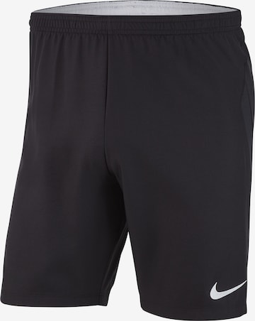 NIKE Regular Workout Pants 'Laser IV' in Black: front