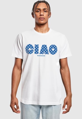 Mister Tee Bluser & t-shirts 'Ciao Girls' i hvid: forside