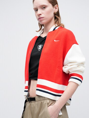 Cardigan Nike Sportswear en rouge