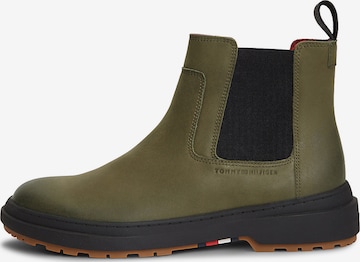 TOMMY HILFIGER Chelsea Boots in Grün: Vorderseite