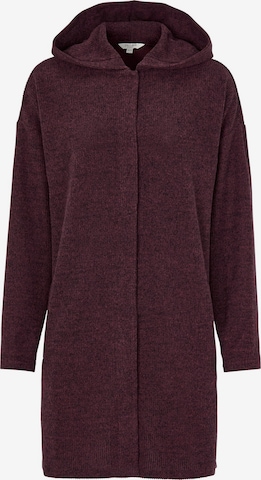 Cellbes of Sweden Gebreid vest in Bruin: voorkant