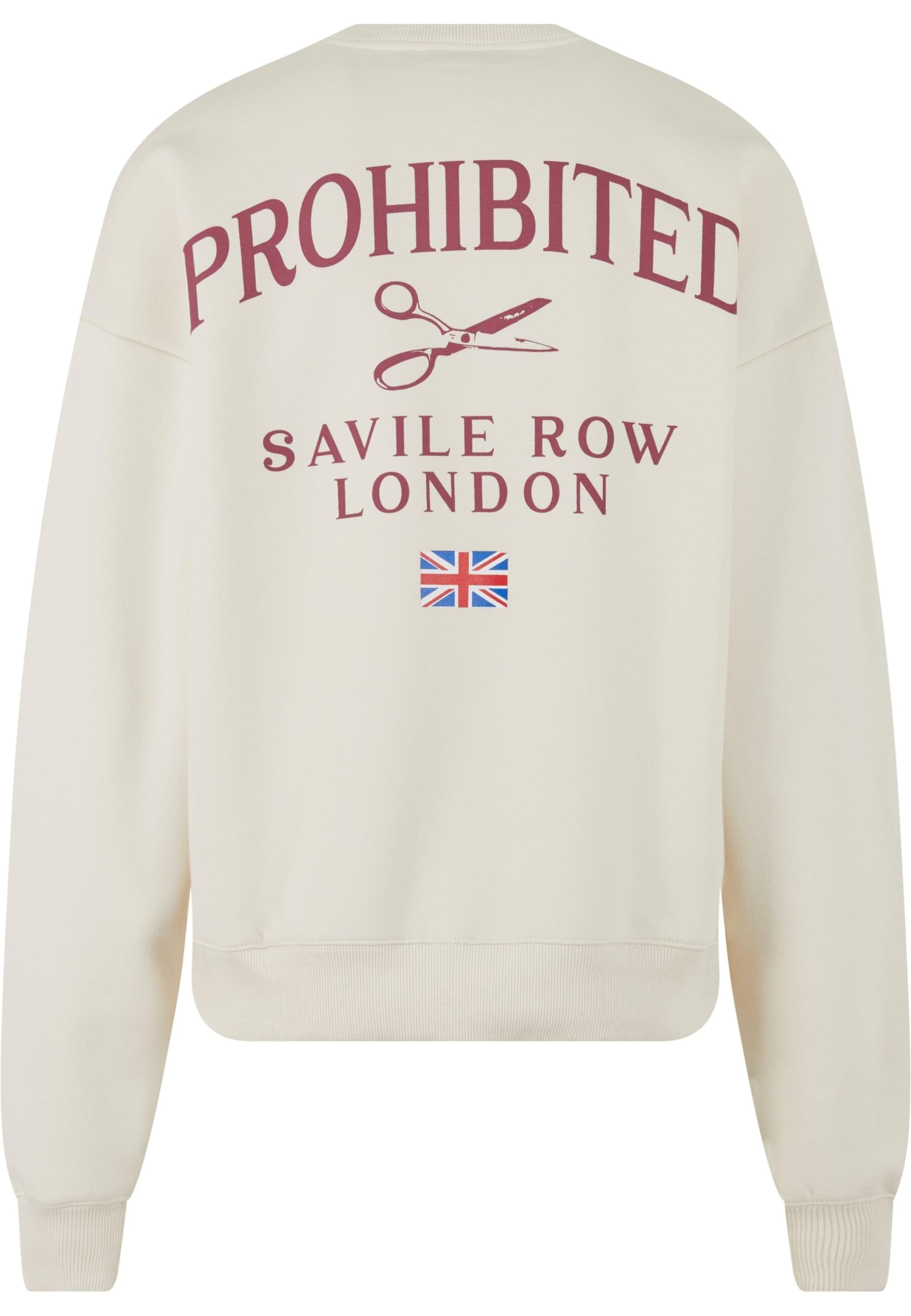 Prohibited Mikina 'Savile Row' – béžová