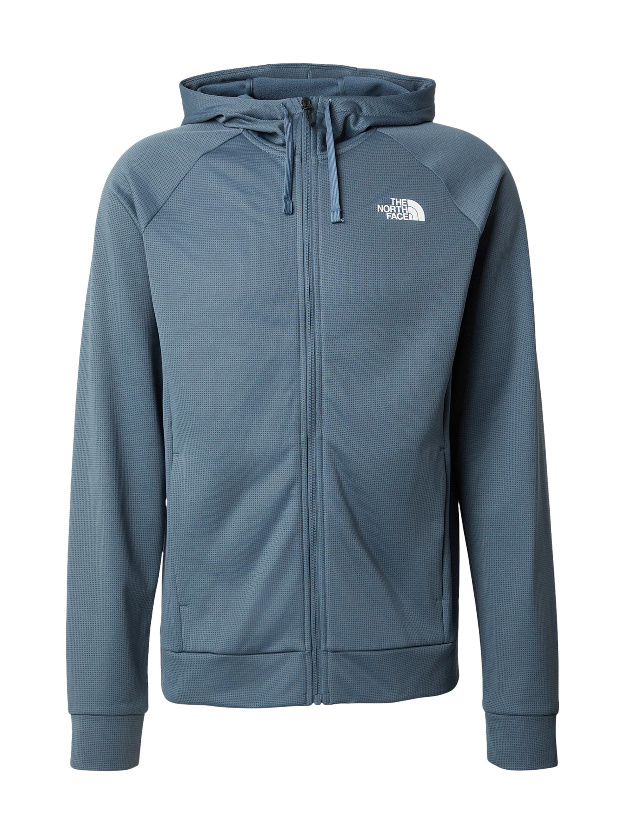 Veste en polaire fonctionnelle 'Reaxion 2.0' THE NORTH FACE en bleu : devant
