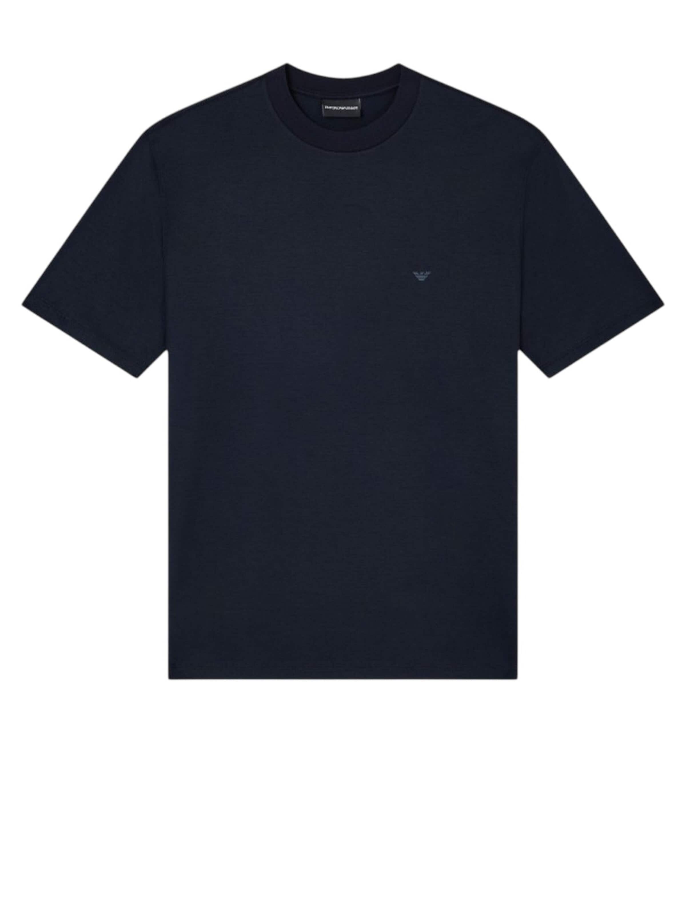 Maglietta di Emporio Armani in blu: frontale