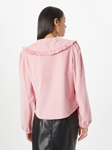 Monki Blouse in Pink