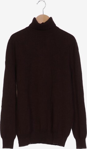 hessnatur Sweater & Cardigan in XXXL in Brown: front