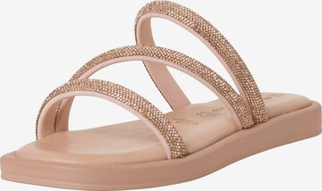 TAMARIS Mules in Pink: front