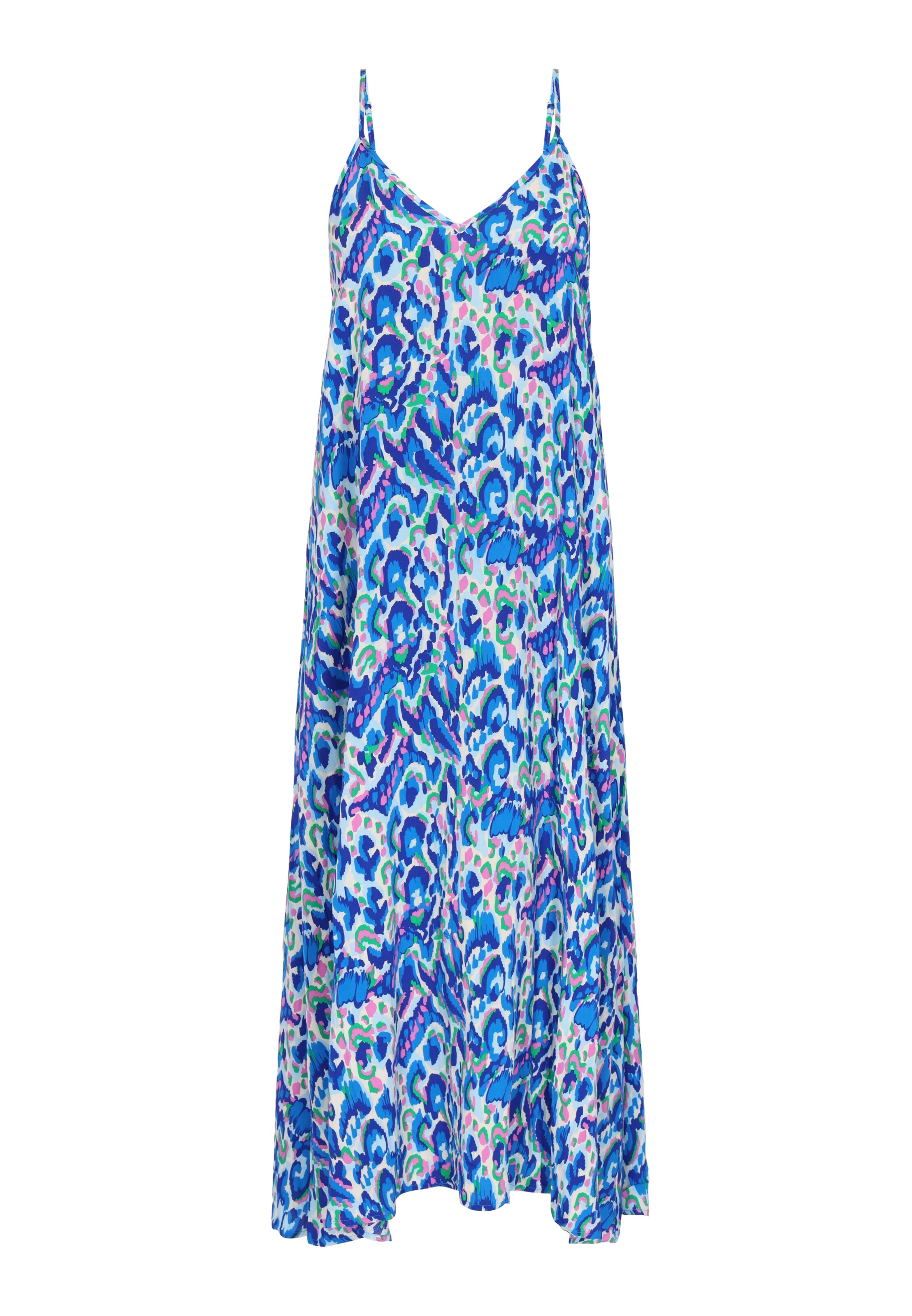 mėlyna MYMO Vasarinė suknelė: priekis