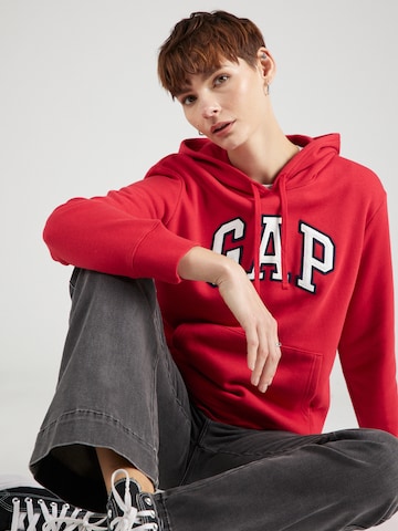 GAP Sweatshirt 'HERITAGE' i röd