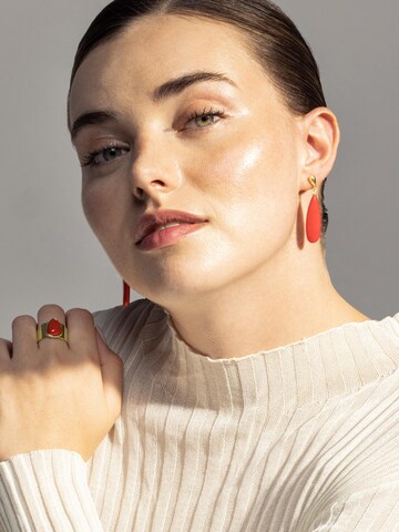 Luxenter Ring 'Sheak'‌‌‌‌‌‌‌ in Rot