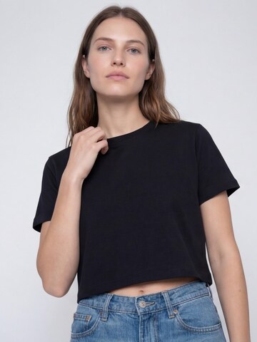 Antargo Shirt 'Women's Cropped T-Shirt' in Black