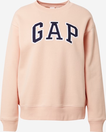 GAP Sweatshirt 'HERITAGE' in Orange: front