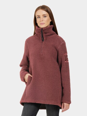 Didriksons Sportpullover 'Marina' in Rot: predná strana