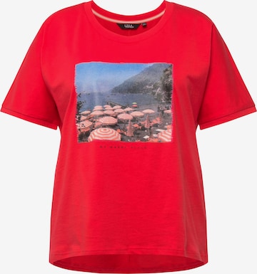 Ulla Popken Shirt in Rood: voorkant