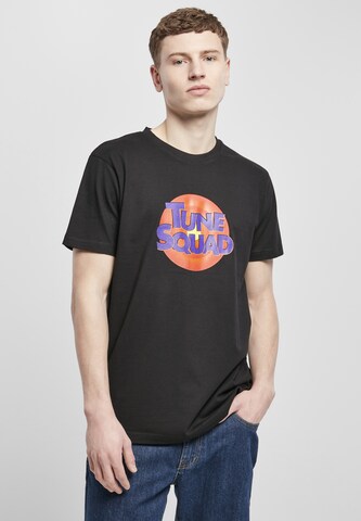 MT Men Shirt 'Space Jam' in Zwart: voorkant