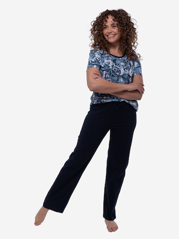 Ammann Pajama 'Night & Home' in Blue