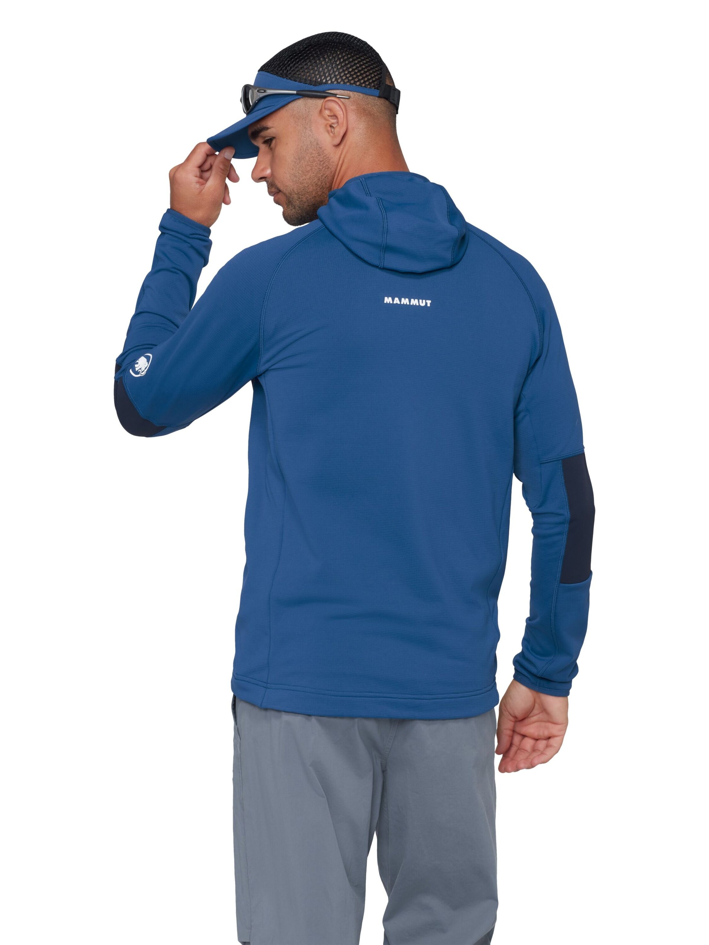 MAMMUT Funktionsfleecejacke 'Massone' in Blau