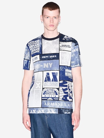 Maglietta di ARMANI EXCHANGE in bianco: frontale