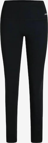 Skinny Leggings ZEBDIA en noir : devant