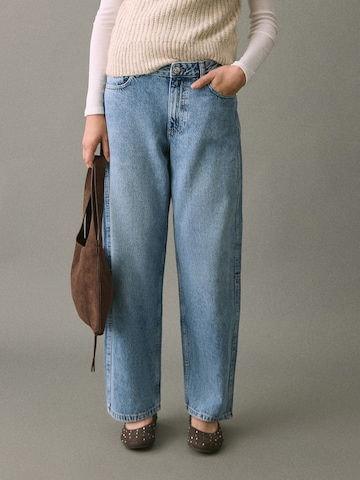 MANGO TEEN Tapered Jeans in Blau: Vorderseite