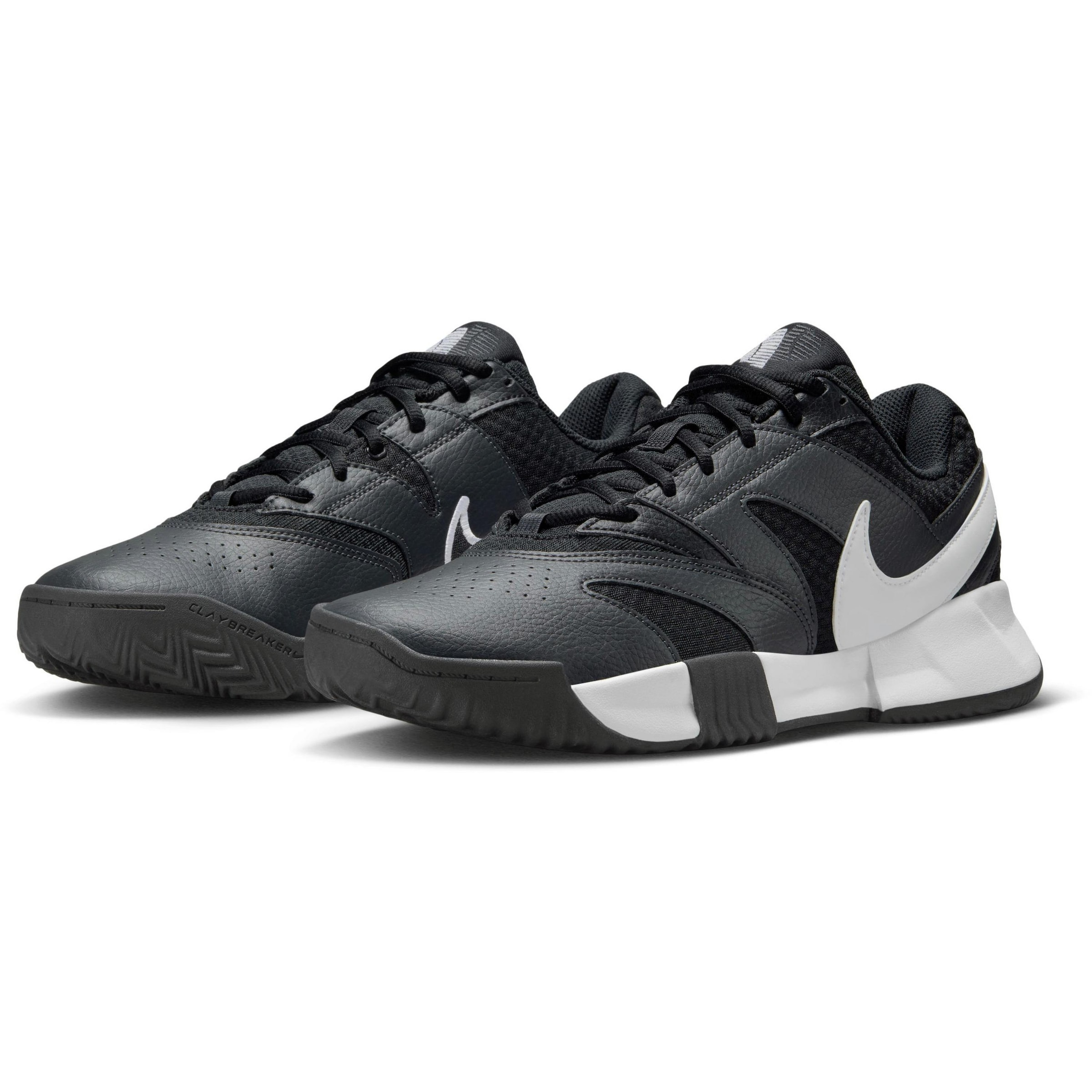 NIKE Athletic Shoes 'Court Lite 4 Clay' in Black