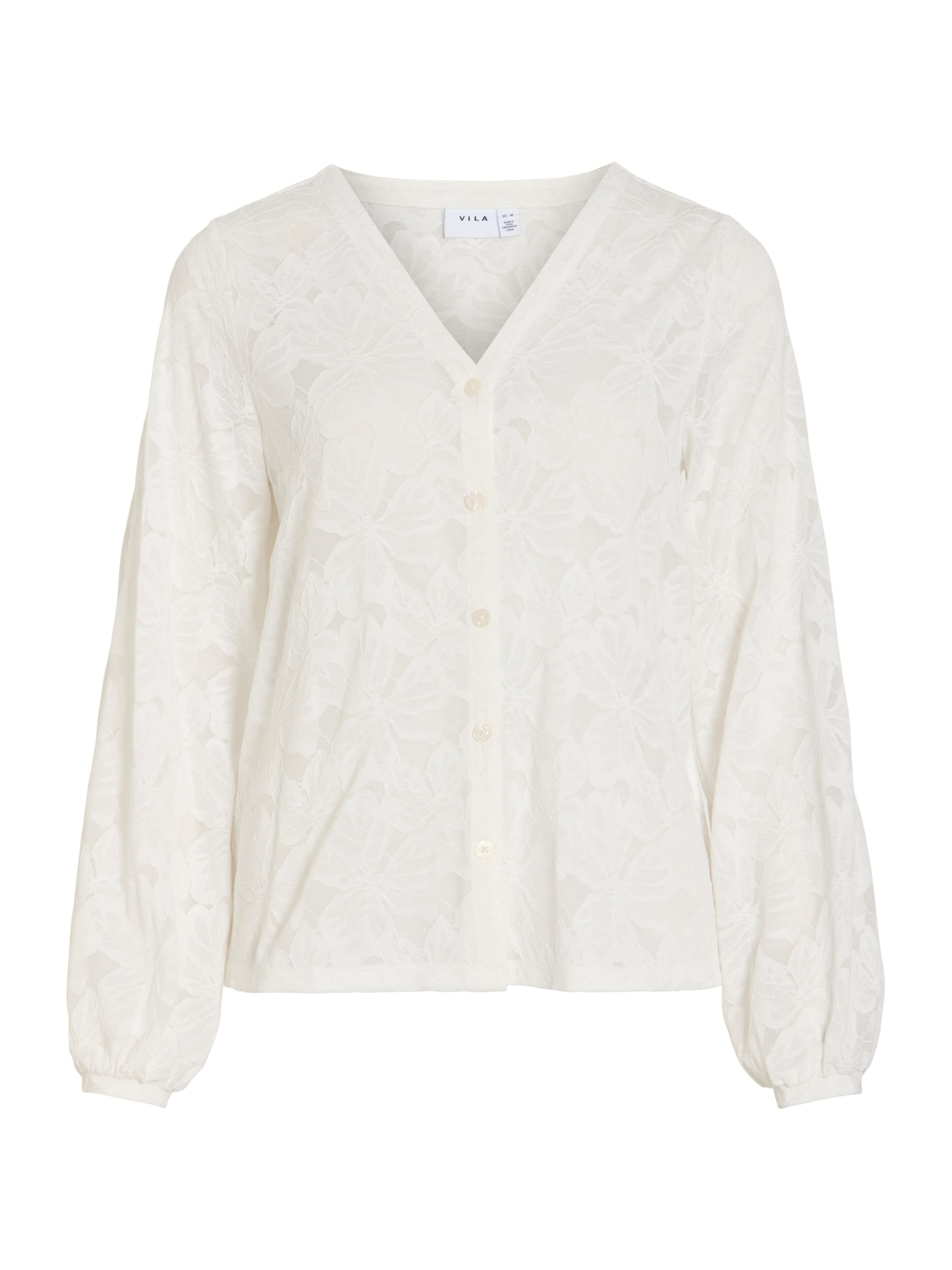VILA - Blusa 'VILANERA' en blanco: frente