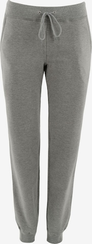 HAJO Tapered Broek in Grijs: voorkant