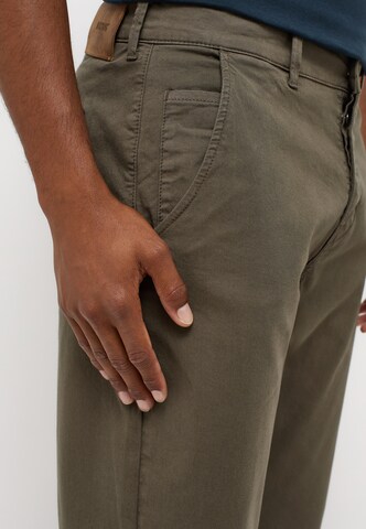 MUSTANG Loose fit Pants 'Style Toledo' in Brown