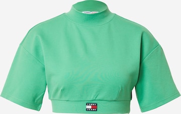 Tommy Jeans Shirt in Groen: voorkant