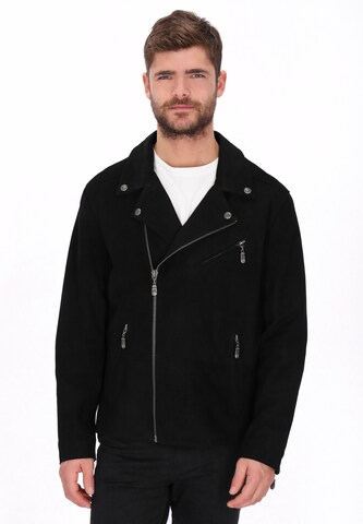Veste mi-saison DreiMaster Vintage en noir : devant