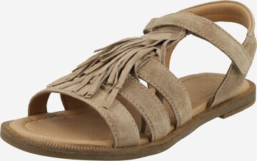 clic Sandalen in Beige: voorkant