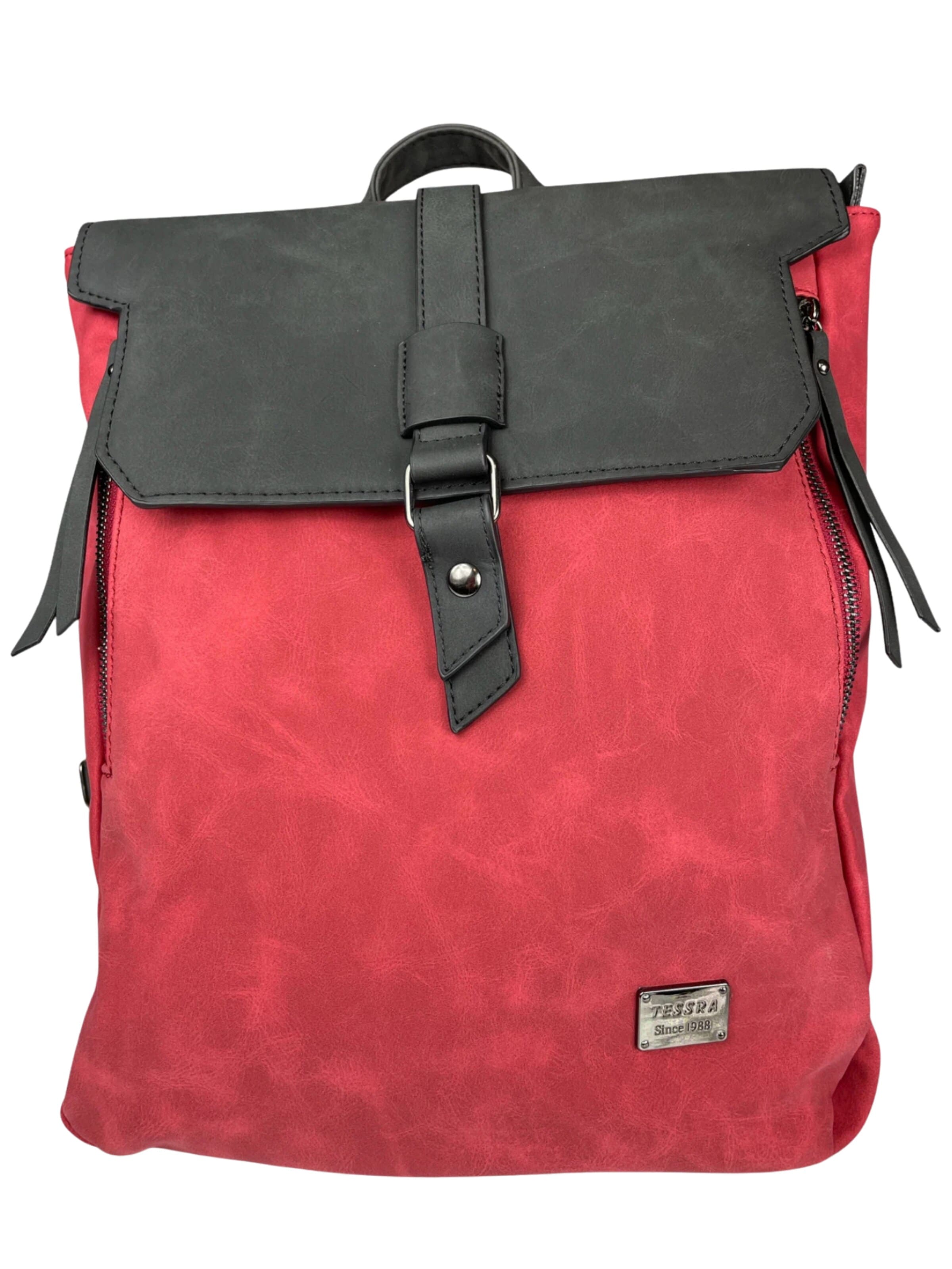 Kumixi - Mochila '2in1' en rojo: frente
