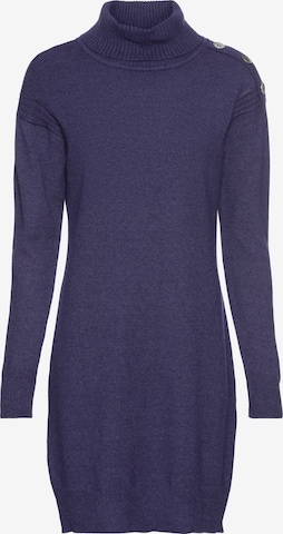 LAURA SCOTT Strickkleid in Lila: Vorderseite