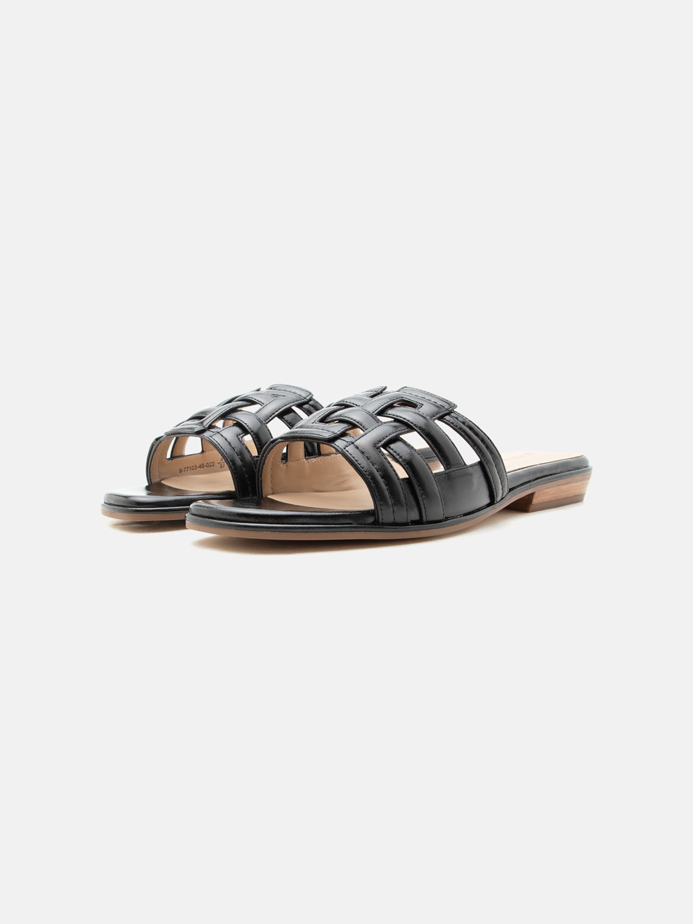 PETER KAISER Papucs - fekete