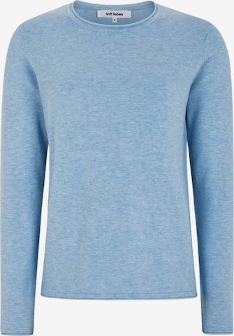 Soft Rebels Pullover 'Marla' in Blau: Vorderseite