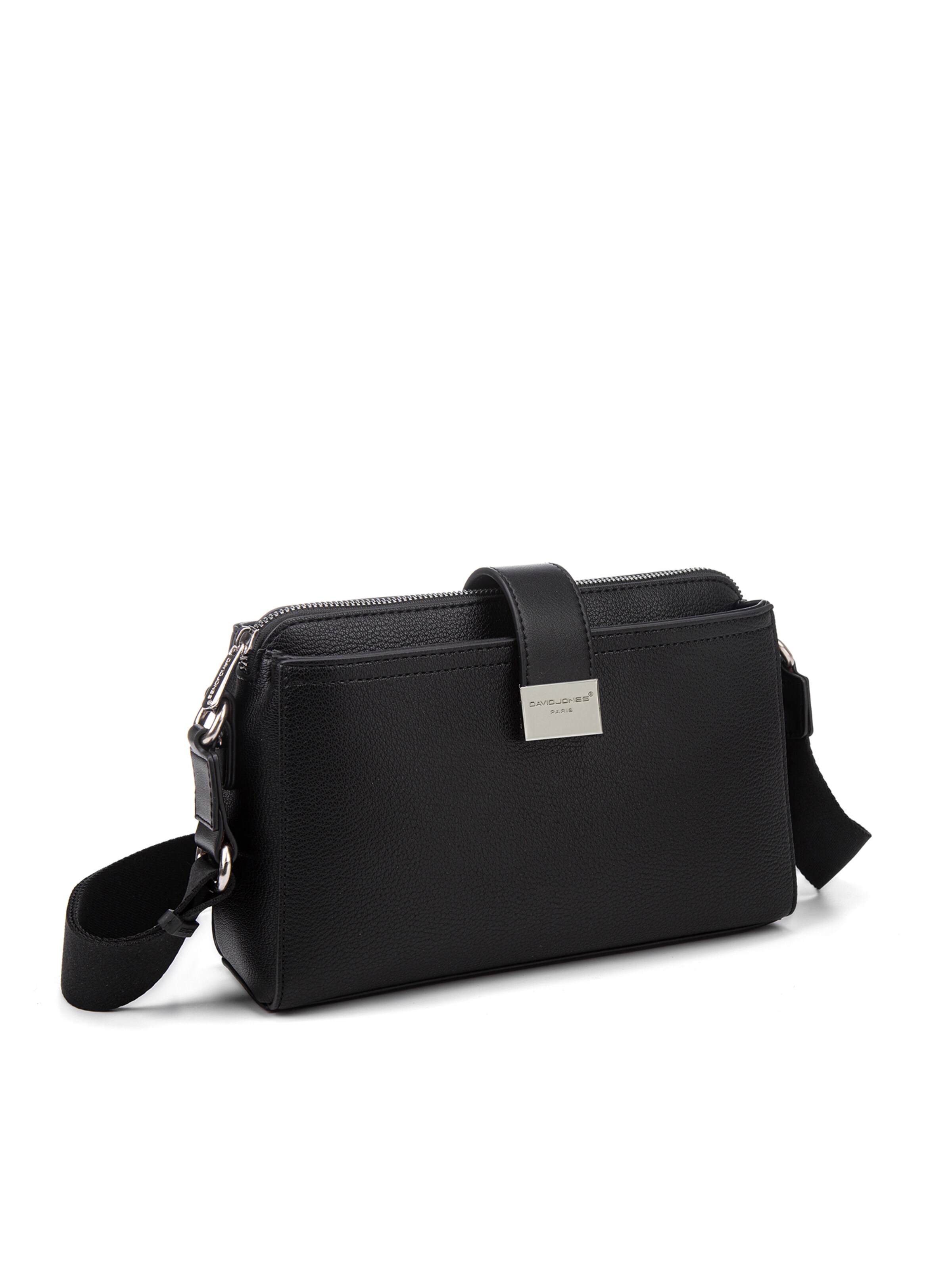 Borsa a tracolla di David Jones in nero